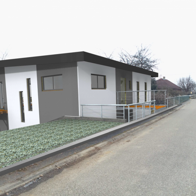 Maisons ossature bois Kingersheim 1